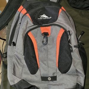 High Sierra hiking backpack